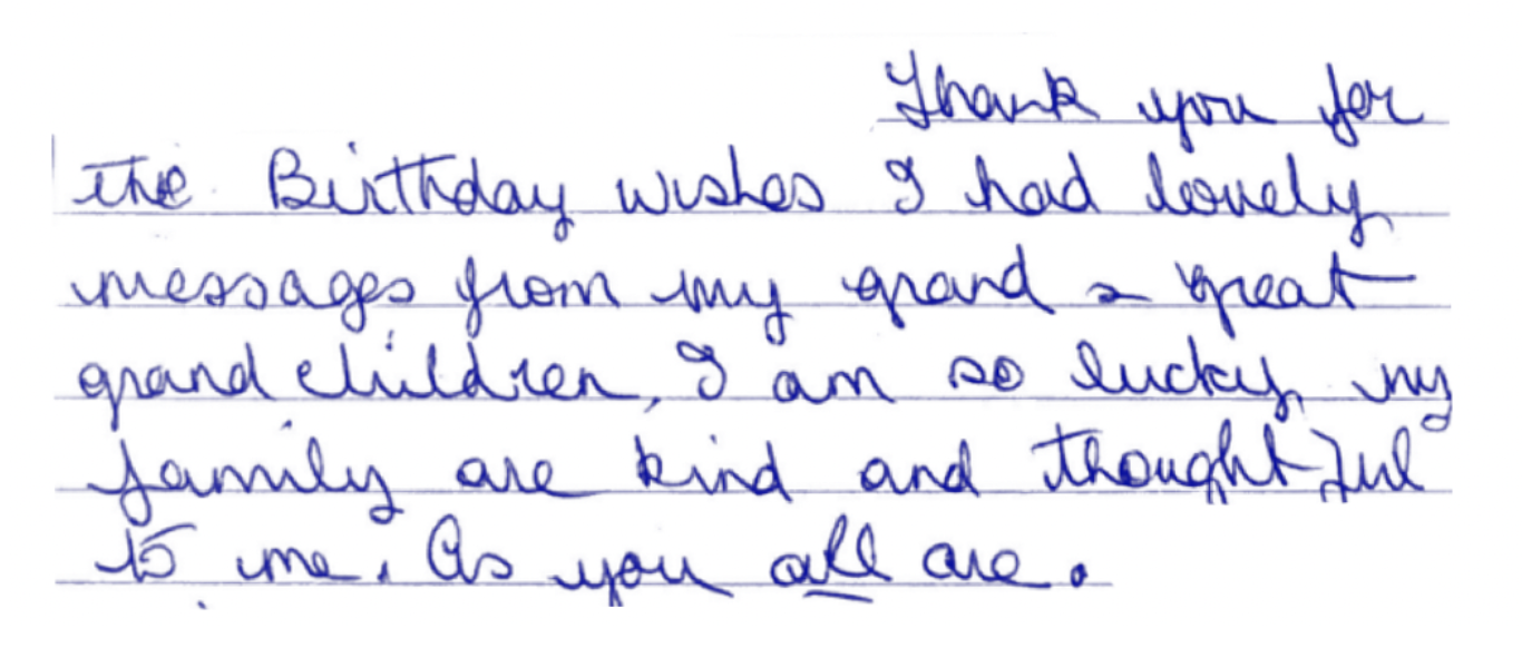 Thank you for the Birthday wishes I had lovely messages from my grand & great grand chiliden. I am so lucky, my family are kind and thoughtful to me. As you all are.